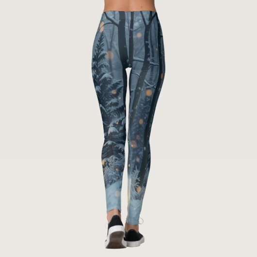 Een warm winterverhaal leggings (Achterkant)