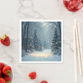 Een warm winterverhaal servet (Insitu)