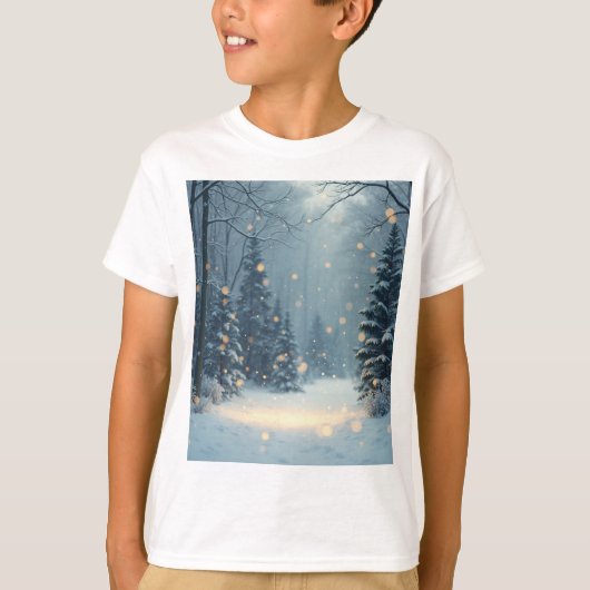 Een warm winterverhaal t-shirt (Voorkant)