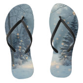 Een warm winterverhaal teenslippers (Voetbed)