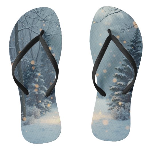 Een warm winterverhaal teenslippers (Voetbed)