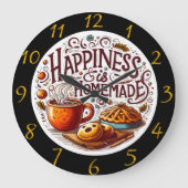 Een warme affaire: koffie & gebak grote klok (Voorkant)