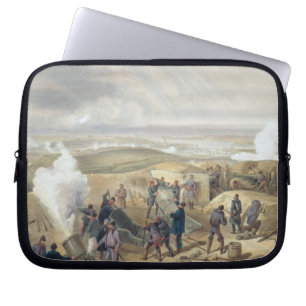Een warme dag in de batterijen, bord van 'The Seat Laptop Sleeve