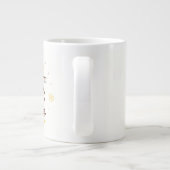 Een warme drank, een knus gevoel | Wintermok Grote Koffiekop (Achterkant)
