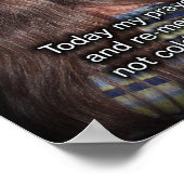 Een warme plaats poster (Hoek)