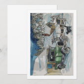 Een warme stoel kaart (Voorkant / Achterkant)