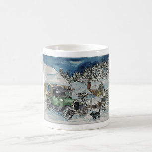 Een warme stoel koffiemok