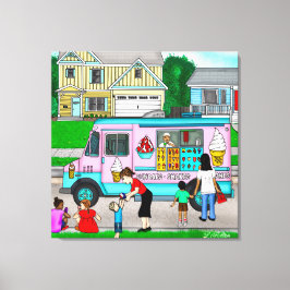 Een warme zomerdag | Een foto van de film Canvas Afdruk