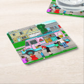 Een warme zomerdag | Een foto van de film Kartonnen Onderzetters (Schuin)