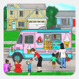 Een warme zomerdag | Een foto van de film Vierkante Sticker