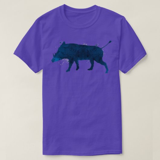 Een warthog t-shirt (Design voorkant)