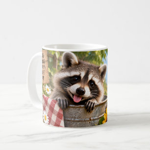 Een Wasbeertje Met Ondeugend Gedrag Koffiemok
