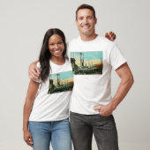 Een waterfront Deparate voor Alaska Scene T-shirt (Unisex)