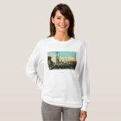 Een waterfront Deparate voor Alaska Scene T-shirt (Voorkant volledig)