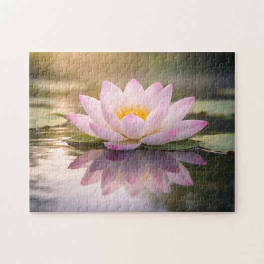 Een Waterlelie Legpuzzel (Horizontaal)