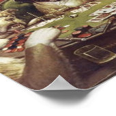 Een waterloo - Honden die poker spelen - Cassius C Poster (Hoek)