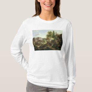 Een watermolen in de Vogezen bij Ribanville, 1836 T-shirt