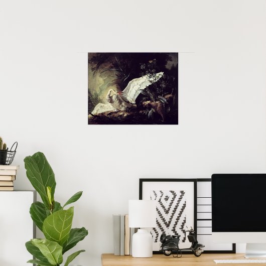 Een waterspaniel poster (Thuiskantoor)