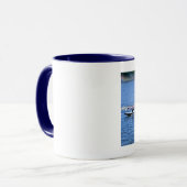 een waterspel spelen, mok (Voorkant links)