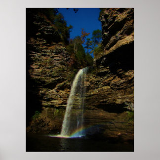 Een waterval poster