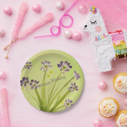 Een Waterverf Designer Paper Bord (Feest)