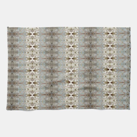 Een Waterverf printpatroon Theedoek (Horizontaal)