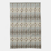 Een Waterverf printpatroon Theedoek (Verticaal)