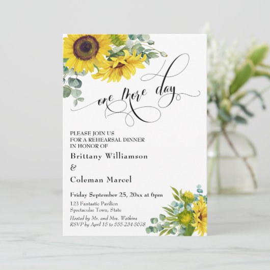 Een Waterverf van één dag Kaart (Staand voorkant)