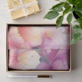 Een Wazig Bloemmotief #7 Tissuepapier (Geschenk)