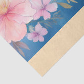 Een Wazig Bloemmotief #7 Tissuepapier (Detail)