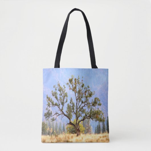 Een wazige dag in de vallei.. tote bag (Voorkant)