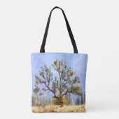 Een wazige dag in de vallei.. tote bag (Achterkant)