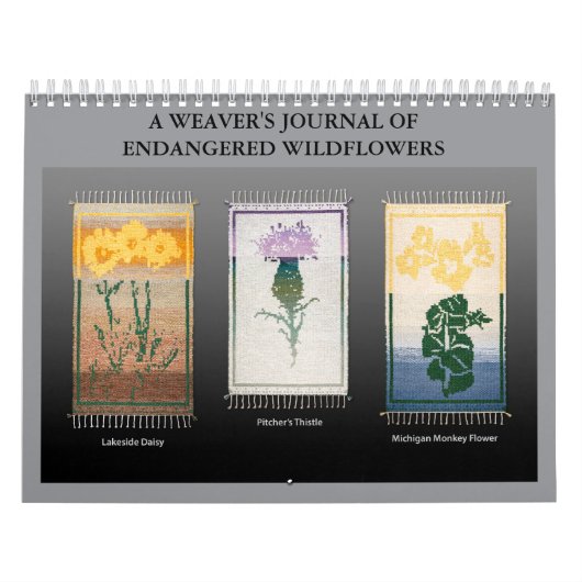 Een Weaver's Journal of Endangered Wildflowers Kalender (Hoes)