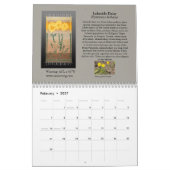 Een Weaver's Journal of Endangered Wildflowers Kalender (Feb 2027)