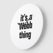 een webben grote klok (Hoek)