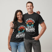 Een webontwikkelaar met een baard is altijd beter t-shirt (Unisex)