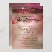 een wedstrijd in de heavens kaart (Voorkant / Achterkant)