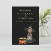 "Een weduwenkast bijten" - Costume Party Kaart (Staand voorkant)