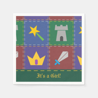 Een-Wee-Baby shower van Fantasy Quilt Napkins Servetten