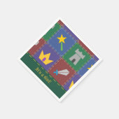 Een-Wee-Baby shower van Fantasy Quilt Napkins Servetten (Hoek)