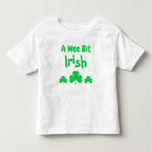 Een Wee Bit Irish Toddler T-shirt (Voorkant)