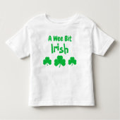 Een Wee Bit Irish Toddler T-shirt (Voorkant)