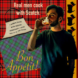 Een Wee Dram of Scotch Schort