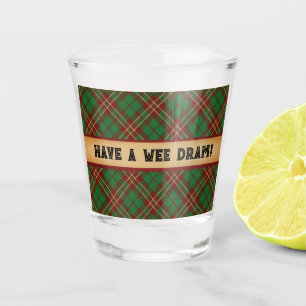 Een Wee Dram of Scotch Shot Glas
