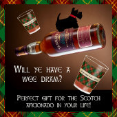 Een Wee Dram of Scotch Shot Glas