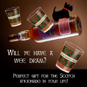 Een Wee Dram of Scotch Shot Glas