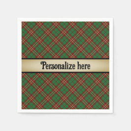 Een Wee Dram Schotse Whisky Servet