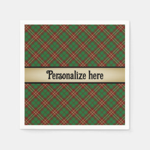 Een Wee Dram Schotse Whisky Servet