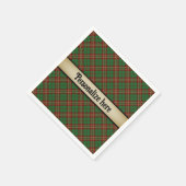 Een Wee Dram Schotse Whisky Servet (Hoek)