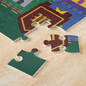Een-Wee-eend's Fantasy Quilt Puzzle Legpuzzel (Zijkant)
